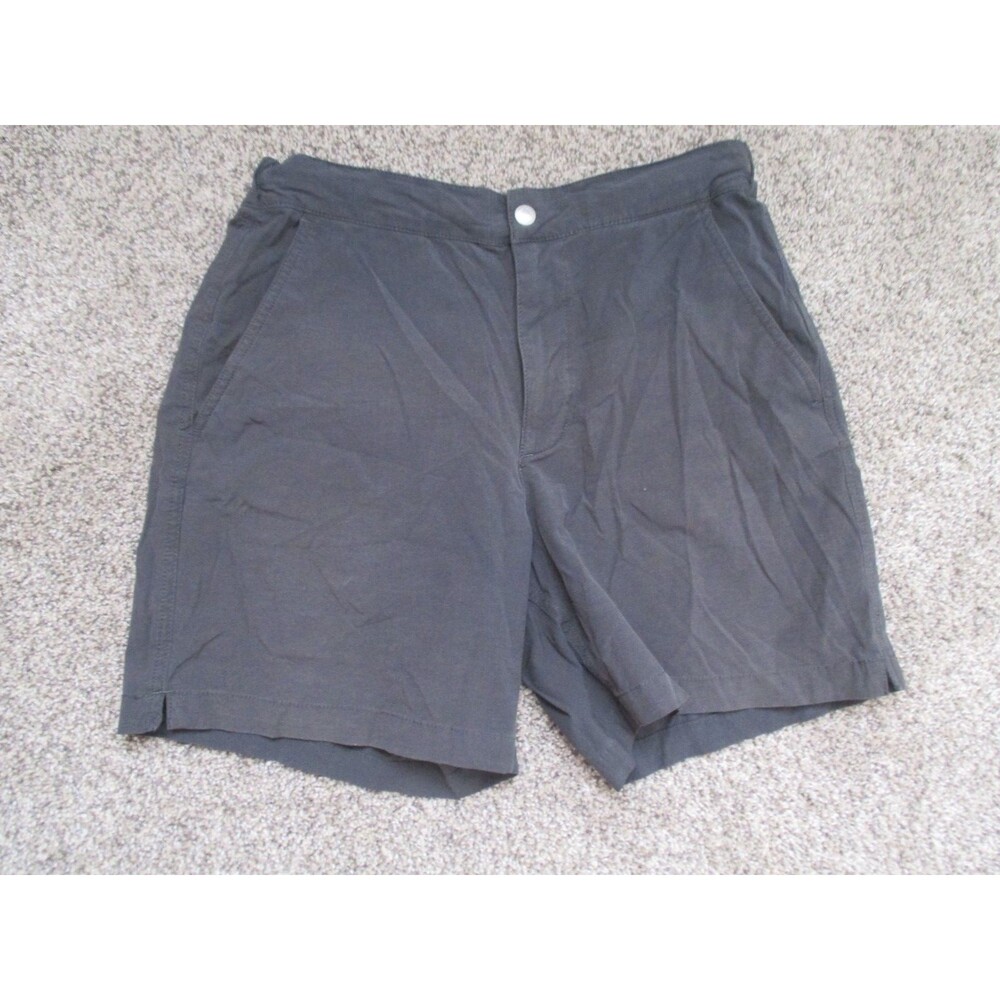Buck Mason Deck Short Shorts Mens 31 6" Gray Performance Stretch Comfort Nature